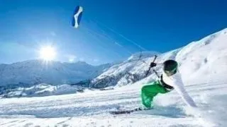 Manuirea zmeului de snowkiting