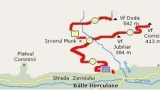 Trasee montane: Baile Herculane - Piscul Doda