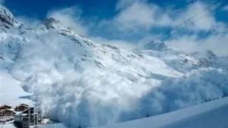 Avalanse in Carpati