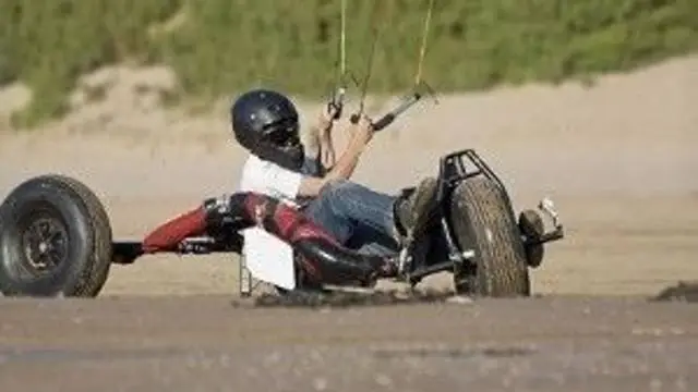 Kite Buggying - tehnici de pornire
